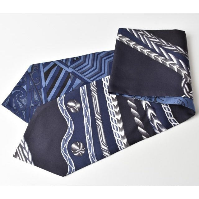 Hermes Scarf Twill Up Blue Marine