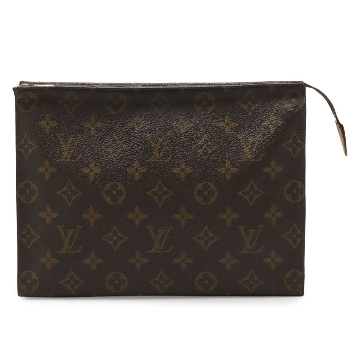 Louis Vuitton Monogram Poche Toilette 26 Cosmetic Pouch Case Multi Second