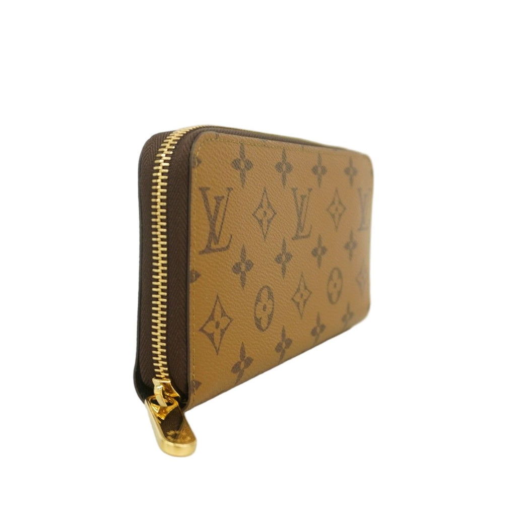 Louis Vuitton Wallet Monogram Reverse Zippy Brown — view 2