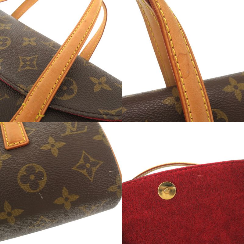 Louis Vuitton Sonatine Monogram Brown Handbag 1089 — view 9