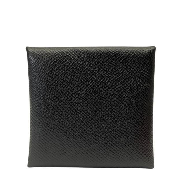 Hermes Bastia Coin Case Compact Wallet Mini Square Vaux Epson — view 2