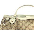 Gucci Bag Sookie Shoulder Tote Interlocking G GG Canvas Beige — view 7