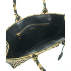 Prada Tote Black Beige X — view 3