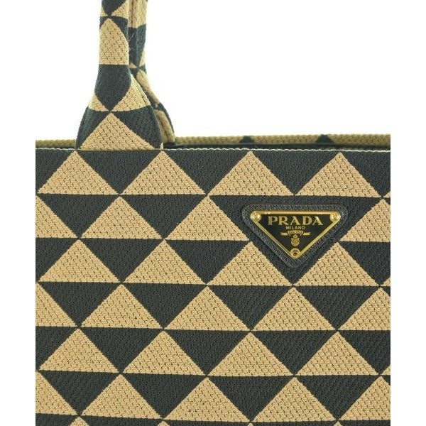 Prada Tote Black Beige X — view 7