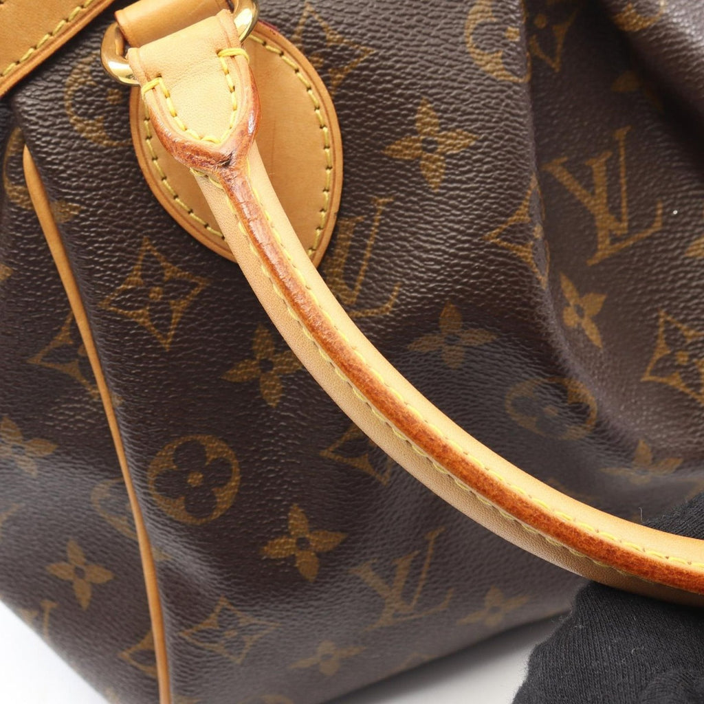 Louis Vuitton Handbag Tivoli PM Canvas Leather — view 9