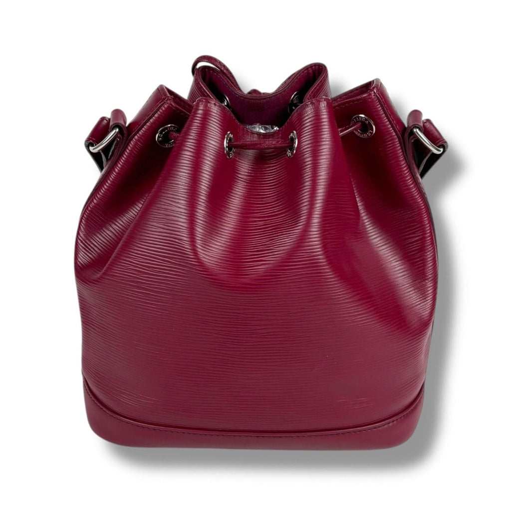 Louis Vuitton Nano Noe Drawstring Shoulder Bag Epi Leather Pink Rose Red — view 3