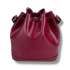 Louis Vuitton Nano Noe Drawstring Shoulder Bag Epi Leather Pink Rose Red — view 3