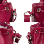 Louis Vuitton Nano Noe Drawstring Shoulder Bag Epi Leather Pink Rose Red — view 5