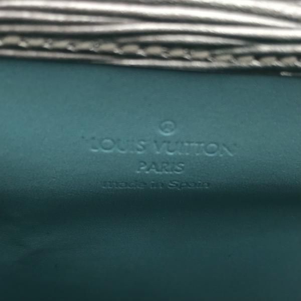 Louis Vuitton Epi Galaxia Vanity Hand Bag Metallic Silver — view 9
