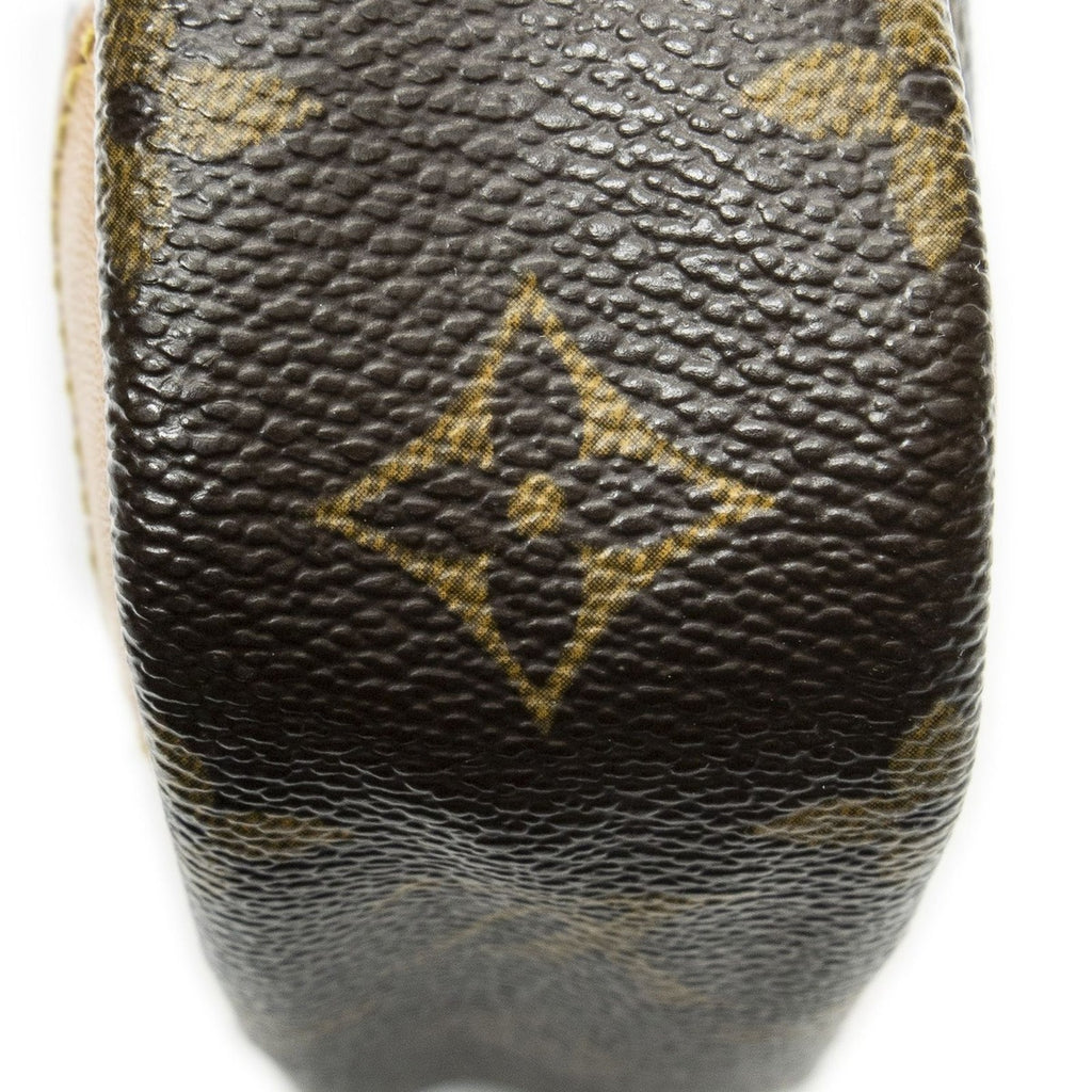 Louis Vuitton Danube Brown Monogram Canvas Shoulder Bag — view 8
