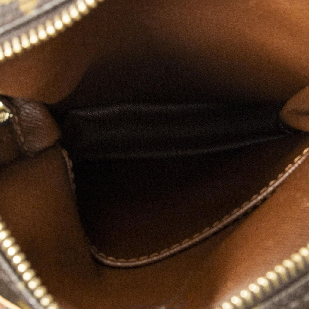 Louis Vuitton Danube Brown Monogram Canvas Shoulder Bag — view 9