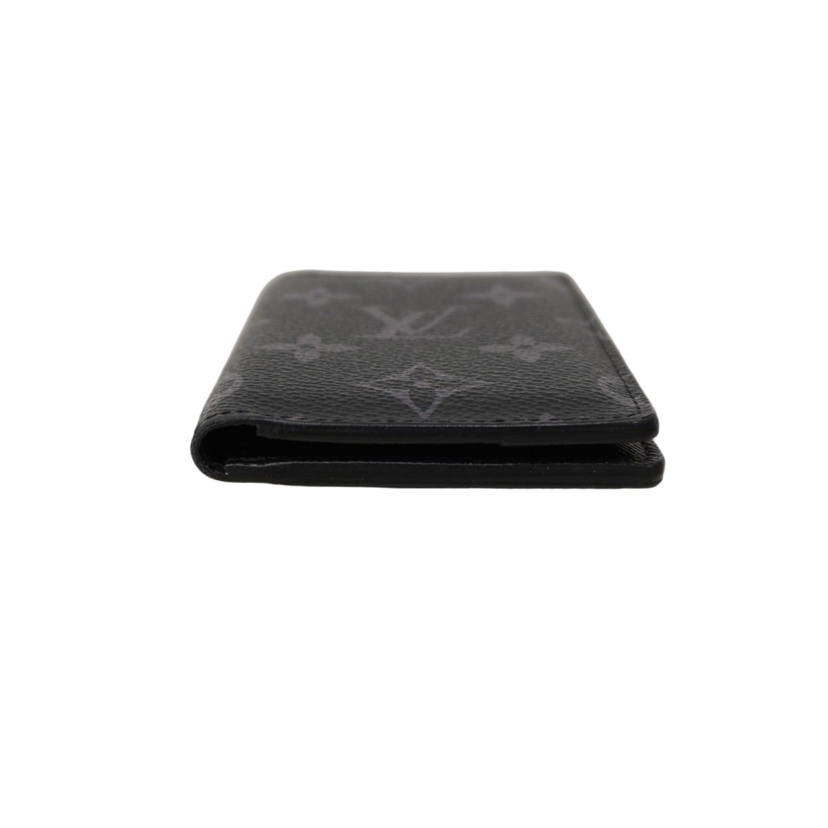 Louis Vuitton Card Case Monogram Eclipse Organizer de Poche Black — view 2
