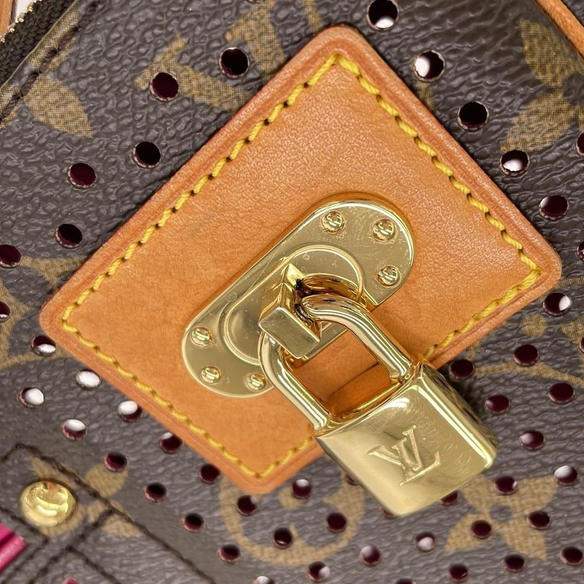 Louis Vuitton Monogram Perfo Pochette Pouch — view 5