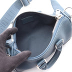 Louis Vuitton Handbag Keepall XS Blue Leather — view 3