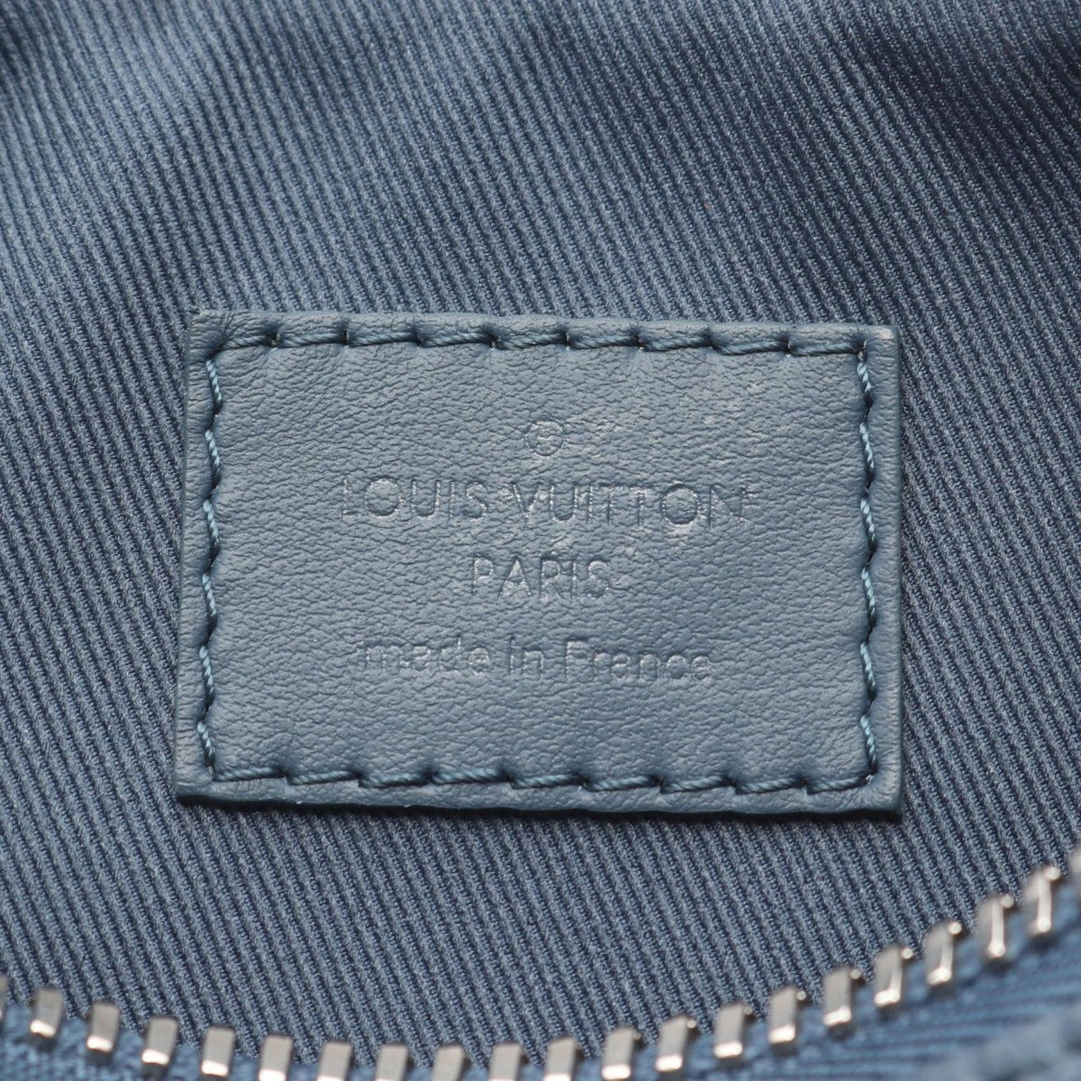 Louis Vuitton Handbag Keepall XS Blue Leather — view 4
