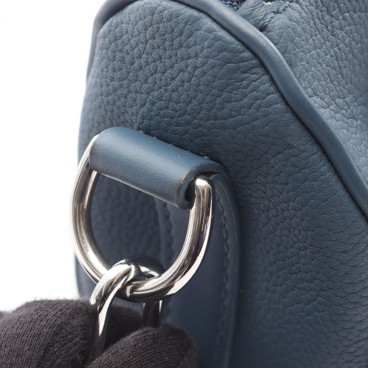 Louis Vuitton Handbag Keepall XS Blue Leather — view 6