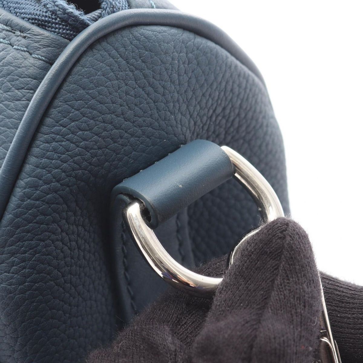 Louis Vuitton Handbag Keepall XS Blue Leather — view 7