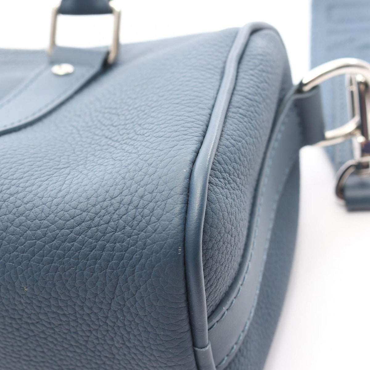 Louis Vuitton Handbag Keepall XS Blue Leather — view 9