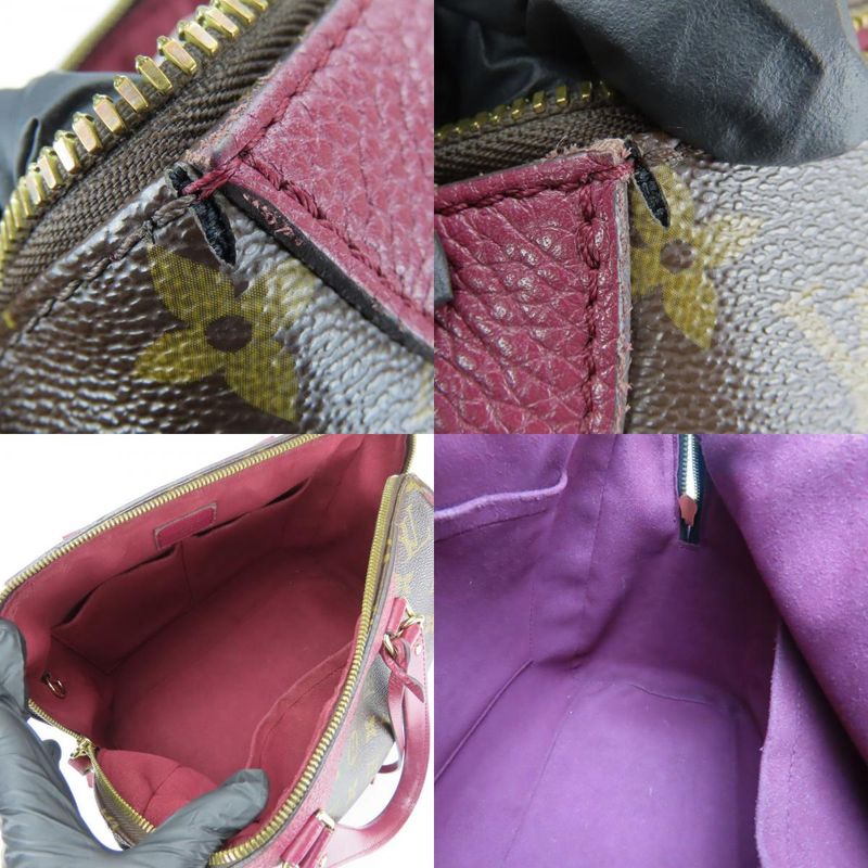 Louis Vuitton Handbag Retiro Monogram Leather Brown Aurore Gold Hardware — view 5