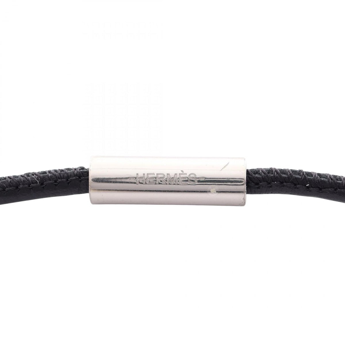 Hermes Necklace Islamic Pop Leather Black Navy. Yellow — view 4
