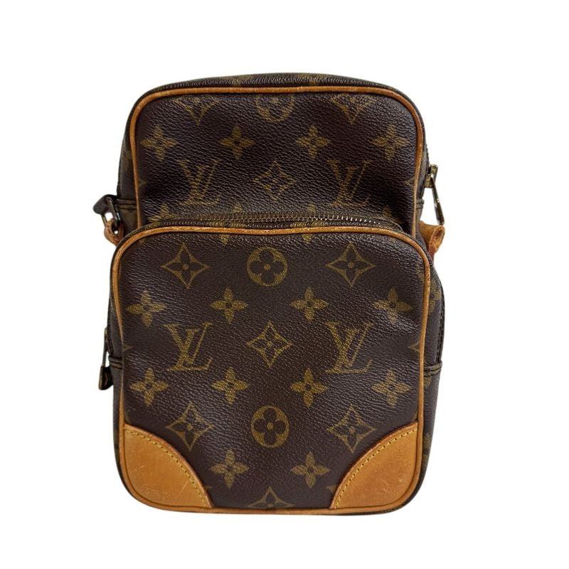 Louis Vuitton Pochette Amazon Shoulder Bag Brown