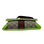 Gucci Ophidia Beige Gold GG Supreme Canvas Leather Shoulder Bag — view 4