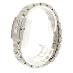 Cartier Tank Francaise SM Pink Dial Watch — view 2