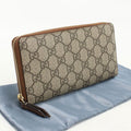 Gucci Zip Around Wallet GG Supreme