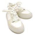 Louis Vuitton Ori Line Damier Giant Low Cut Sneakers 1 A9 Yu9 5.5 White