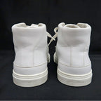 Hermes Daydream High Cut Sneakers 40.5 Leather White Shoes — view 5