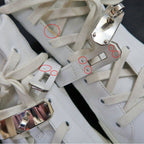 Hermes Daydream High Cut Sneakers 40.5 Leather White Shoes — view 8