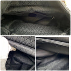 Gucci Shoulder Bag Bamboo Nylon Black Travel Formal — view 6