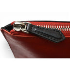 Fendi Clutch Bugs Eye Mon Star Flat Pouch Red — view 3
