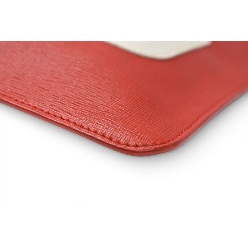 Fendi Clutch Bugs Eye Mon Star Flat Pouch Red — view 5