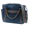 Hermes Sac Dopant Sage Gourmet Shoulder Bag Navy Brown