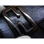 Fendi Mamma Bucket Zucca Pattern Shoulder Handbag Black — view 3