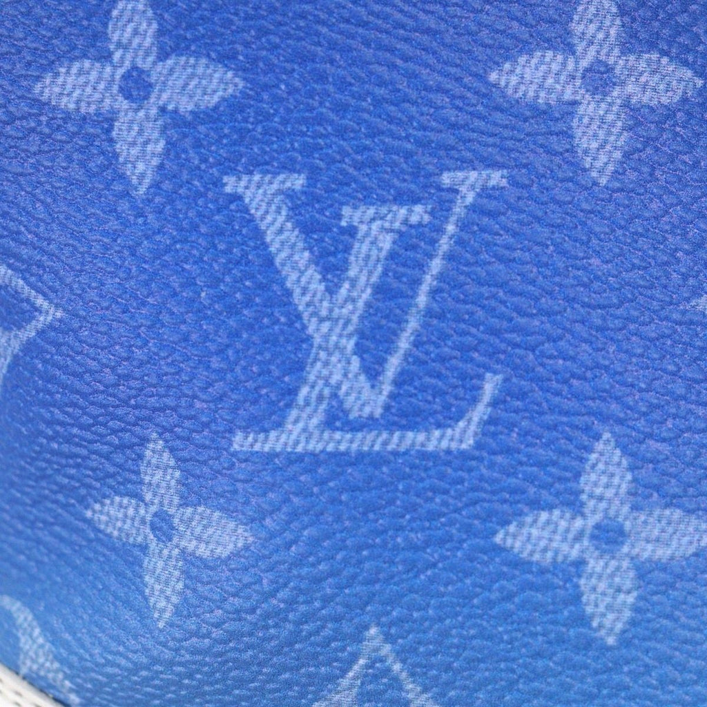Louis Vuitton Tattoo Line Monogram Canvas Leather Lace Up High Cut Sneakers — view 8