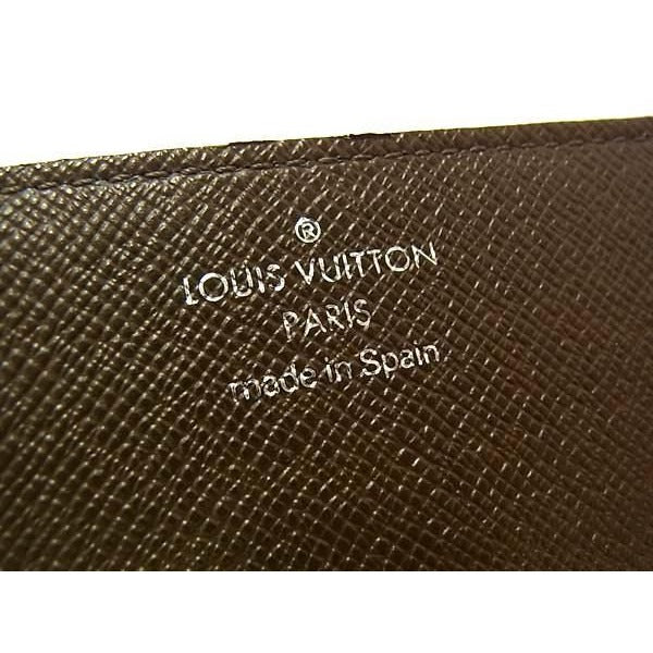 Louis Vuitton Card Case Taiga Envelop Carte De Visite Grizzly Leather — view 6
