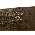 Louis Vuitton Card Case Taiga Envelop Carte De Visite Grizzly Leather — view 6