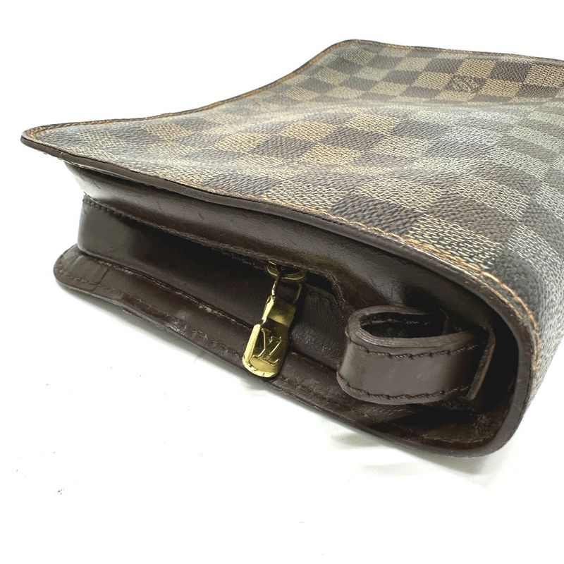 Louis Vuitton Second Bag Saint Damier Canvas Ebene Brown — view 4