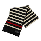 Saint Laurent Border Scarf