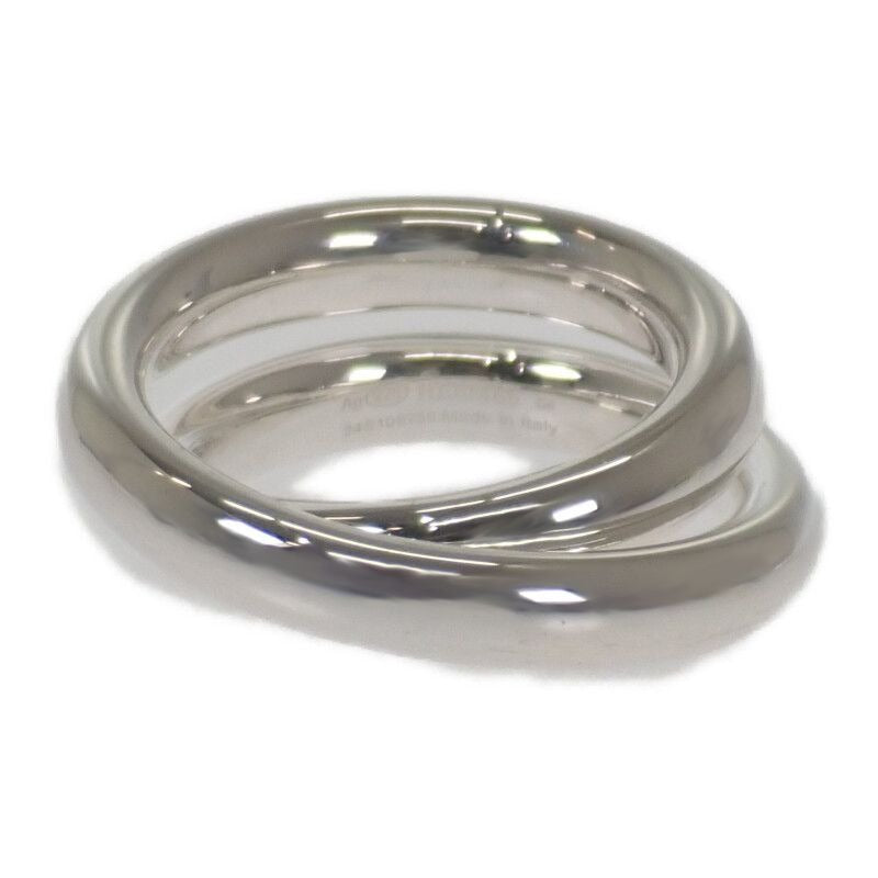 Hermes Vertige 13 no 54 B Ring 2 Rings Silver 925 Men