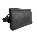 Louis Vuitton Shoulder Bag Monogram Shadow Gaston Wearable Wallet Black Cles — view 2