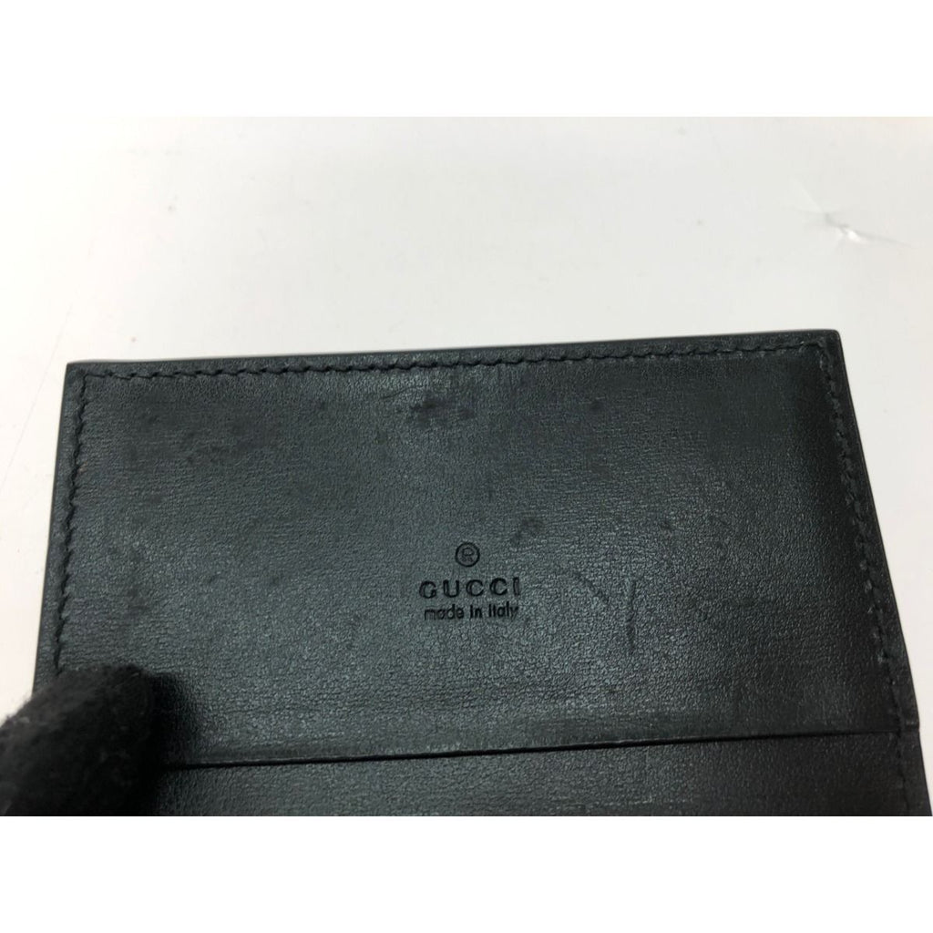 Gucci Card Case Business Holder GG Marmont Leather — view 6