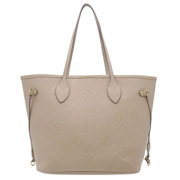 Louis Vuitton Tote Bag Neverfull MM Monogram Empreinte Tourterelle Gold