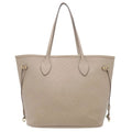 Louis Vuitton Tote Bag Neverfull MM Monogram Empreinte Tourterelle Gold