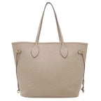 Louis Vuitton Tote Bag Neverfull MM Monogram Empreinte Tourterelle Gold