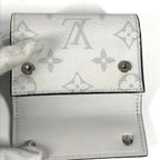 Louis Vuitton Trifold Wallet Discovery Compact Taiga Leather — view 6