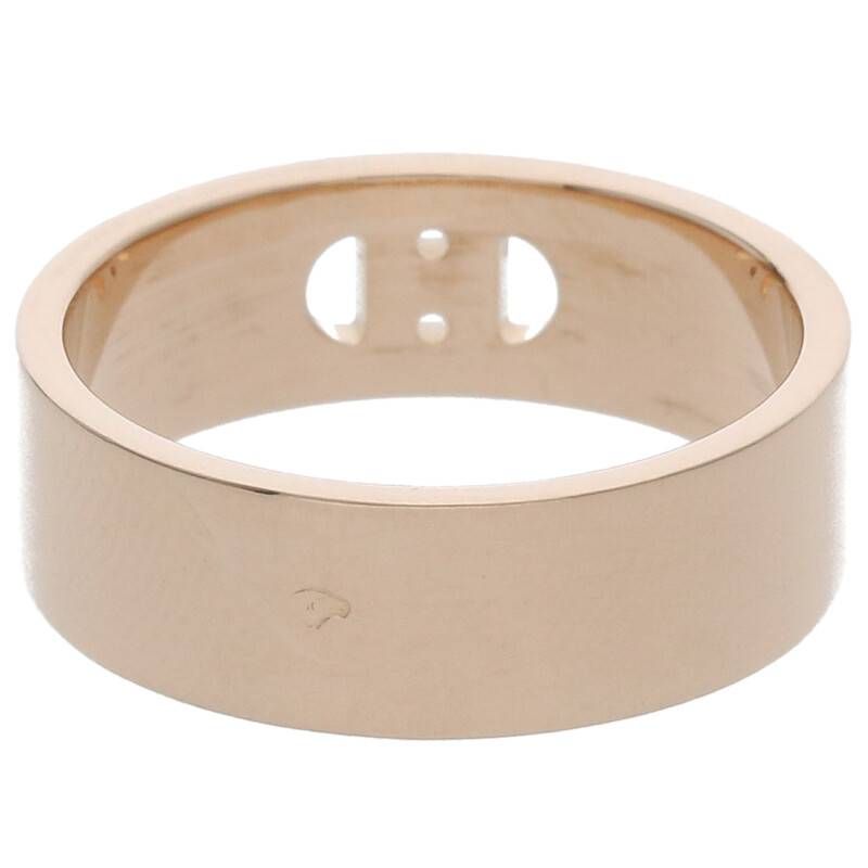 Hermes Hd'ancre 18K Pink Gold Diamond Ring 48 8 — view 3
