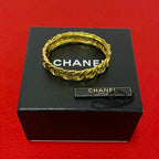 Chanel 95 Coco Mark GP Bangle Bracelet Accessory